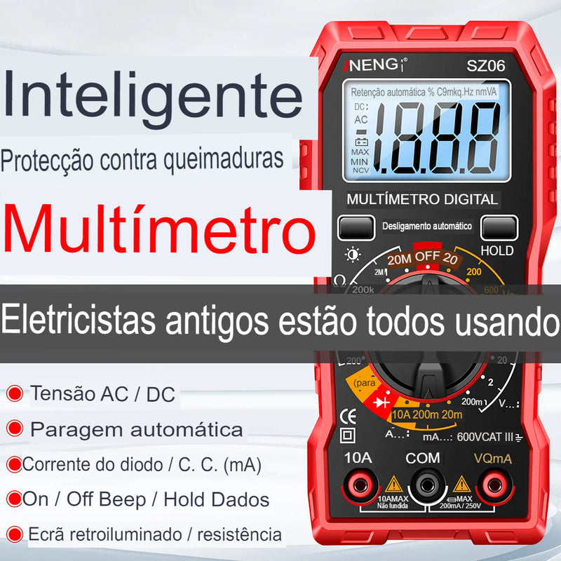 Multímetro Digital SZ06