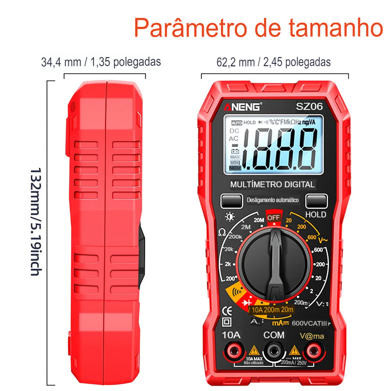 Multímetro Digital SZ06